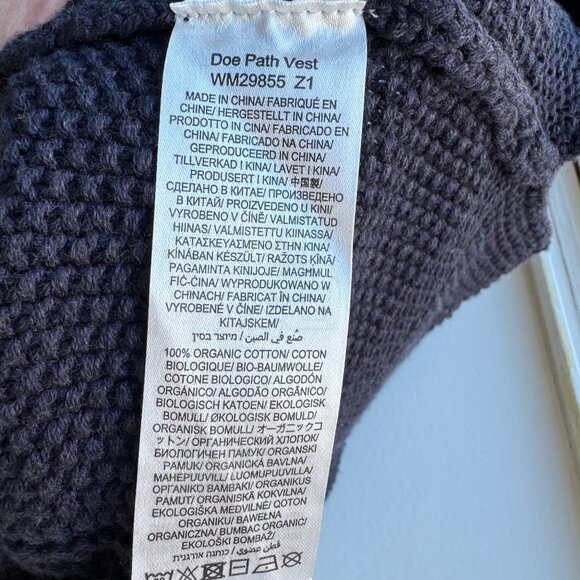 Seasalt Cornwall Navy Blue Sweater Vest Size S - Picture 4 of 4